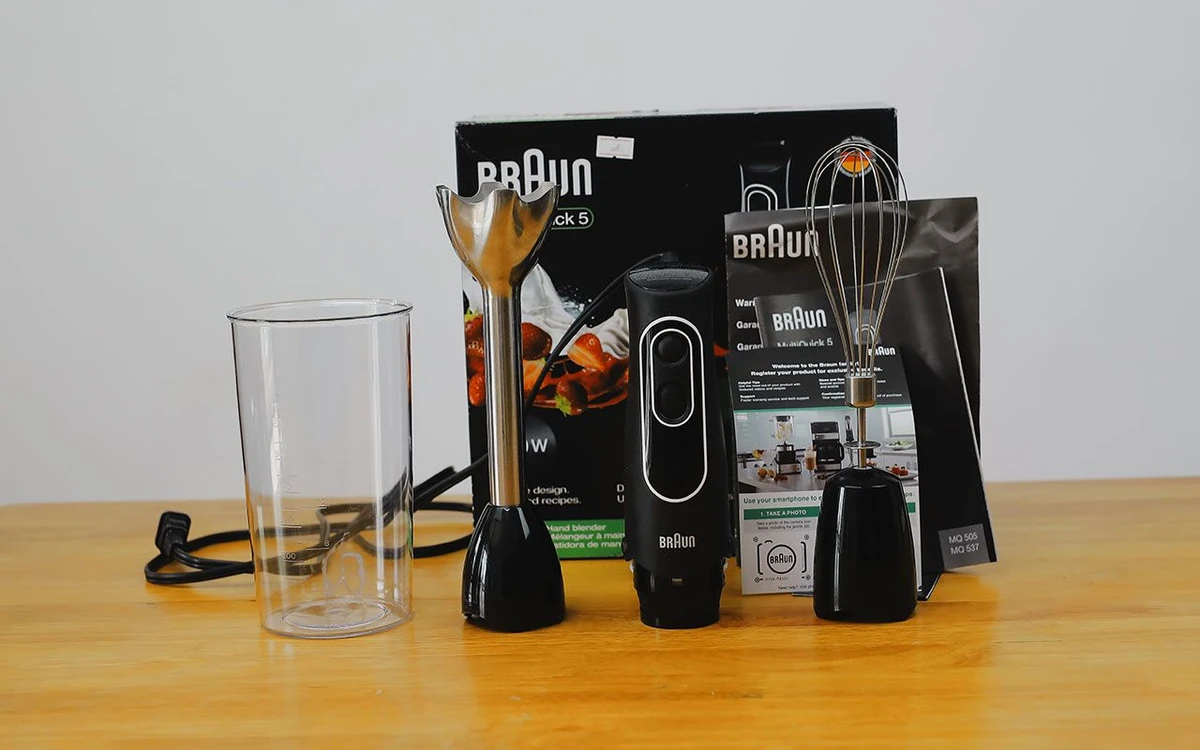 The Braun MultiQuick-5  Unboxing
