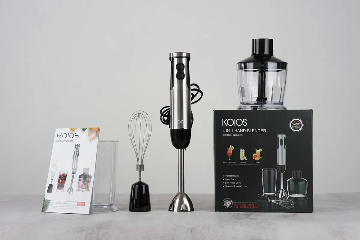 KOIOS 4-In-1 Immersion Blender Review