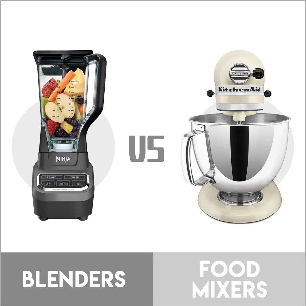 Food Processor Vs. Blender — Food Processor And Blender Differences