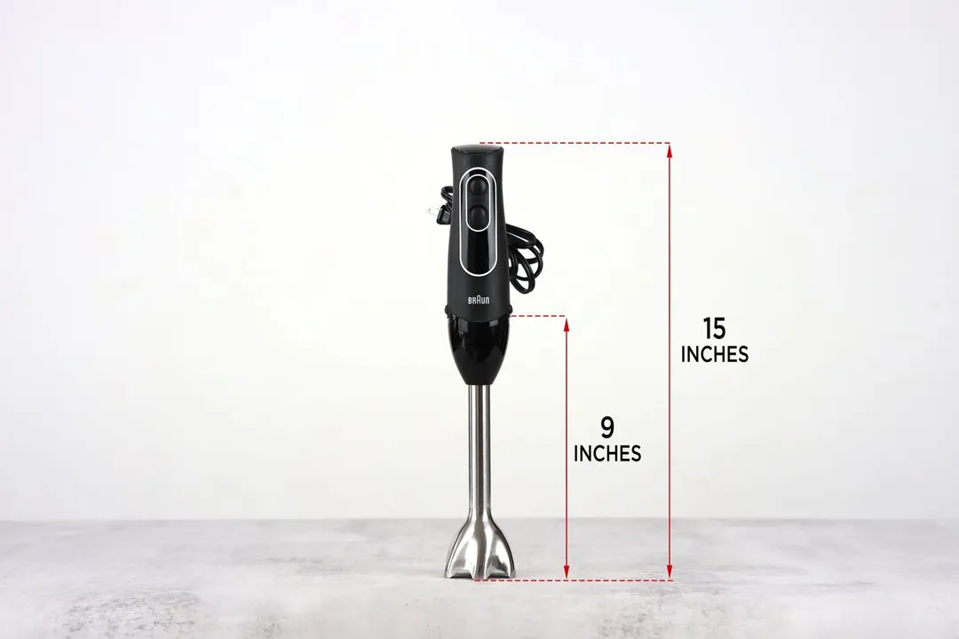 Chefman Immersion Blender 300 Watt Turbo 12 Speed Stick Hand - Black, Size: 