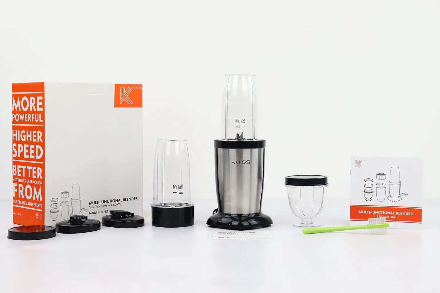 The Koios Pro 850W Bullet Personal Blender Review - Healthy Kitchen 101