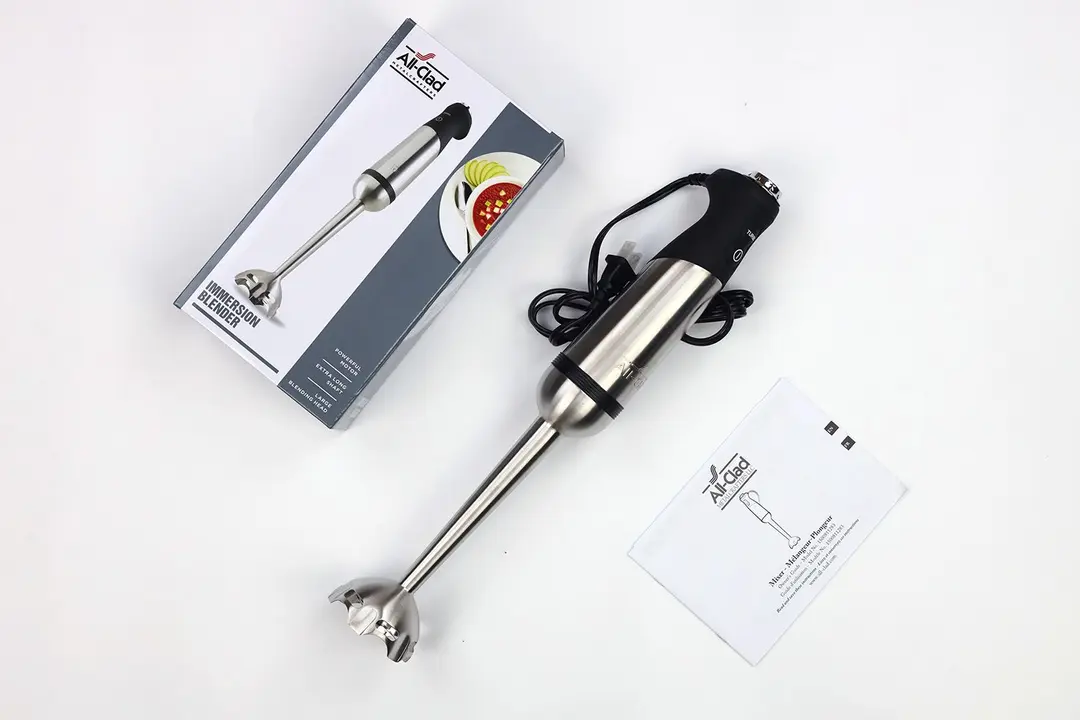 All Clad 10942212300 Immersion Blender In the Box