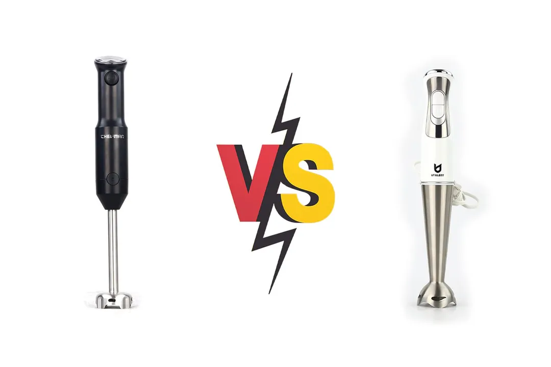 Chefman Cordless vs. UTALENT 5-In-1: Only One Is a Viable Pick for a Mid-Range Immersion Blender.