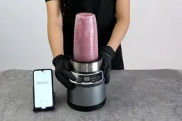 Ninja BN401 Personal Blender Frozen Fruit Smoothie Test