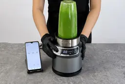 Ninja BN401 Personal Blender Fibrous Greens Test