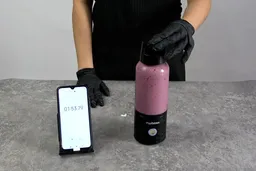 PopBabies Portable Blender Frozen Fruit Smoothie Test