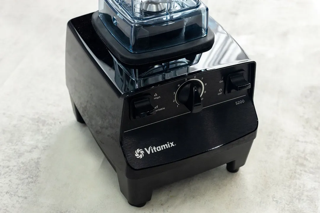 A close up of the Vitamix 5200 Motor Base