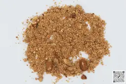 A sample of ground almond created with the Hamilton Beach Wave Crusher  blender.