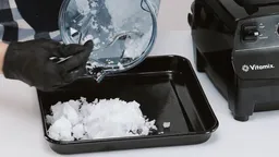 Vitamix 5200 blender Crushed Ice video