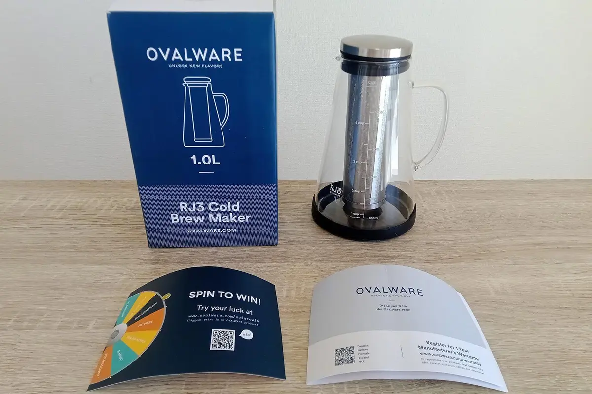Ovalware Cold Brew In the Box