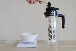 A short video showing how to brew with the Coffee Gator cold brew coffee maker.