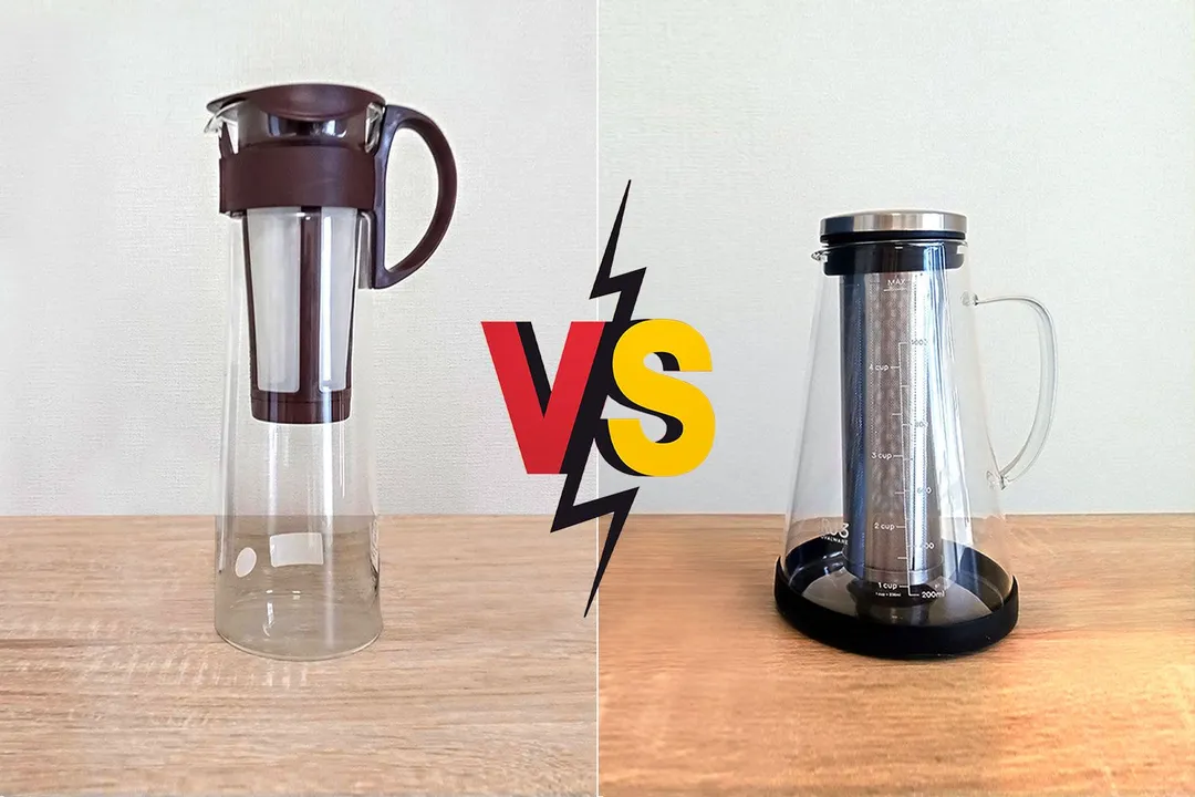 Hario Mizudashi vs Ovalware Side-by-Side Comparison