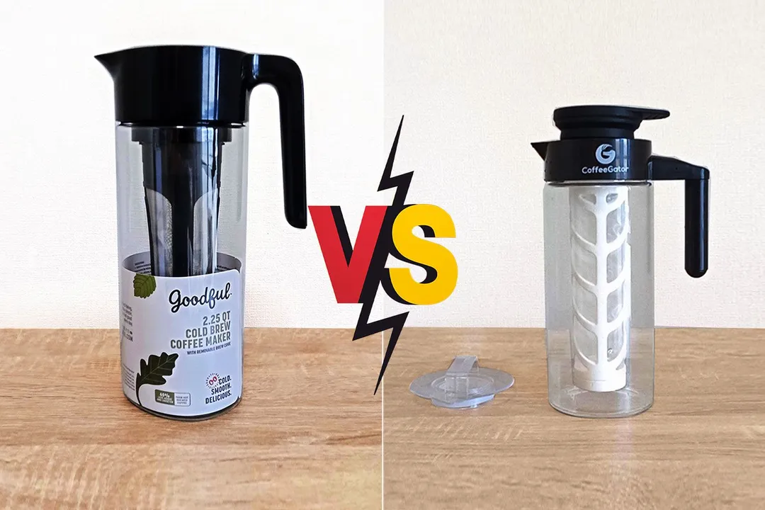 Goodful vs Coffee Gator: A Large and Small Brewer for a Door Bin