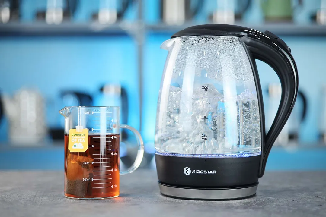 Aigostar Glass Electric Tea Kettle, Hot Water Boiler 1.7L Review 