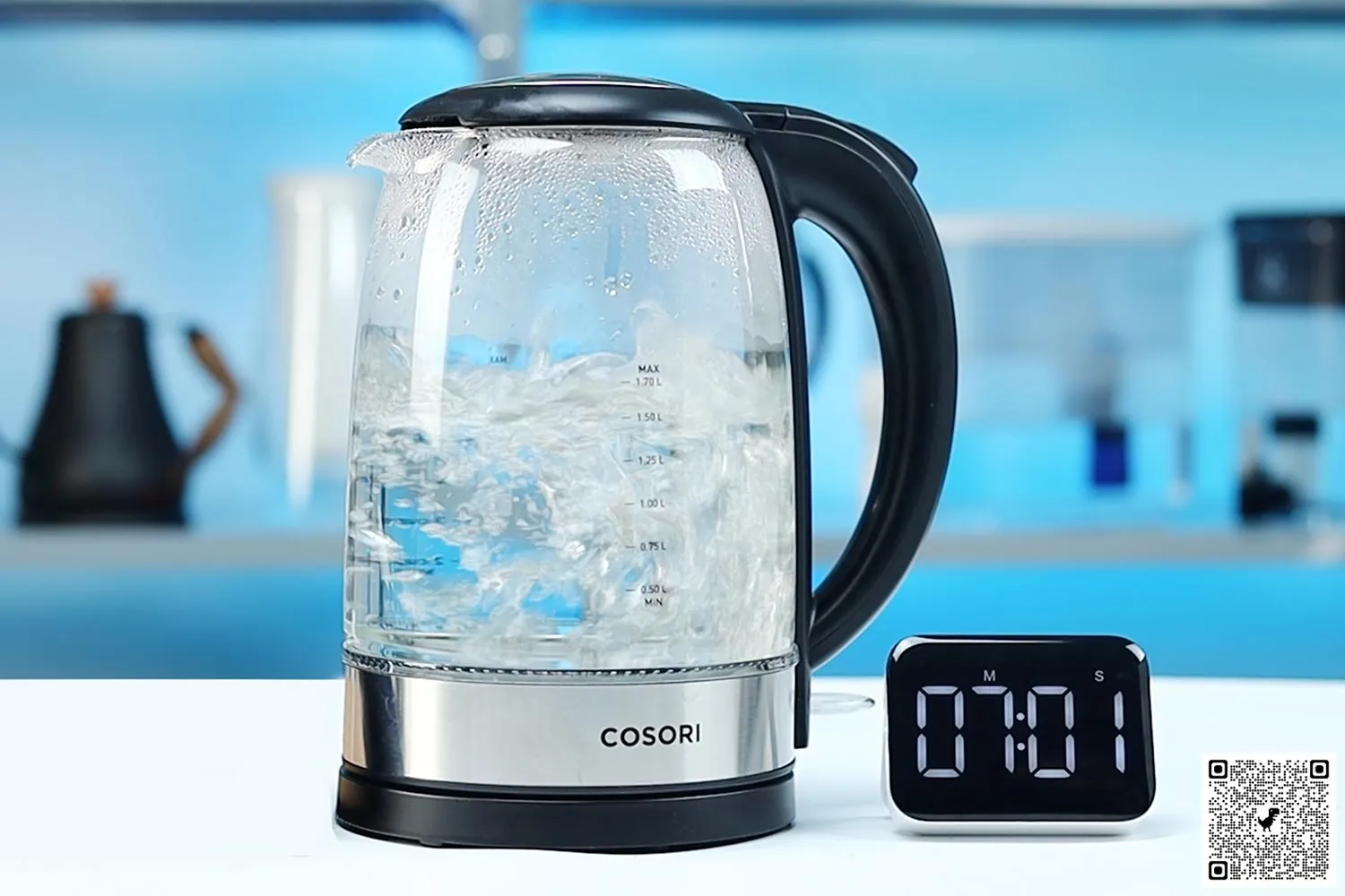 COSORI Speed-Boil Electric Tea Kettle, 1.7L Hot Water Kettle (BPA