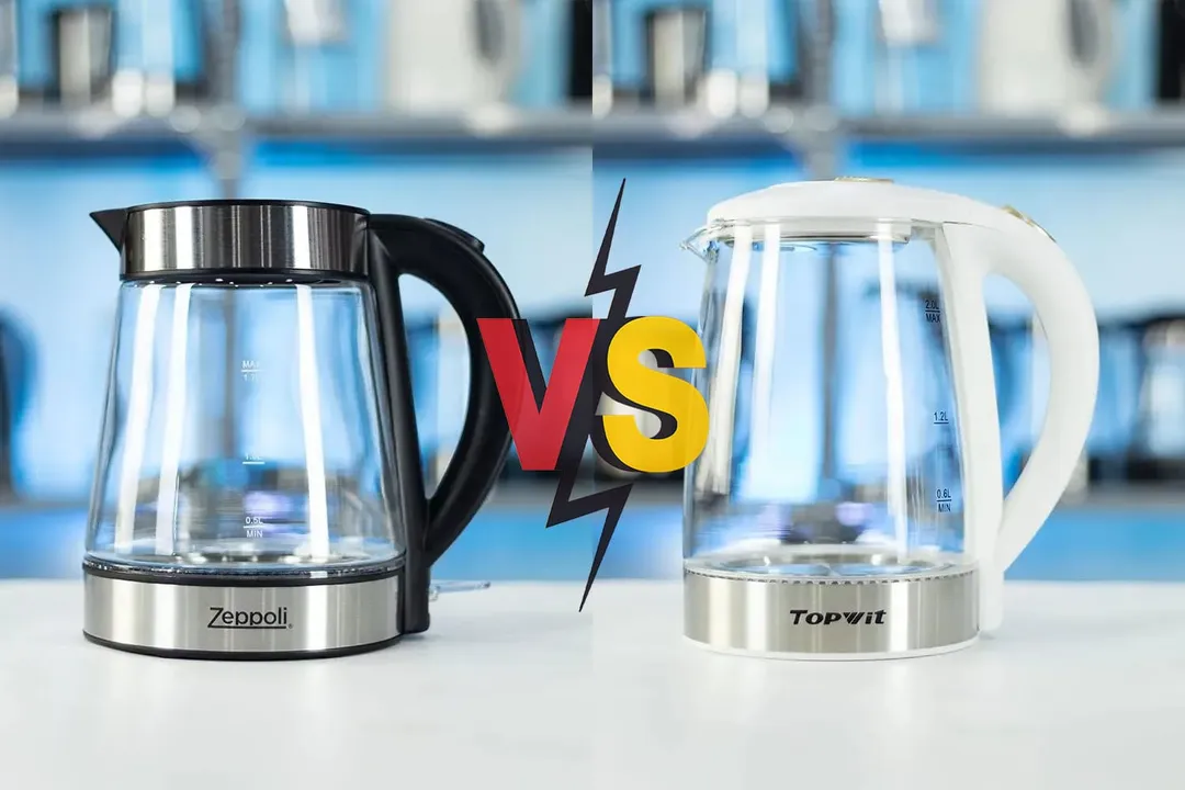 Zeppoli Electric Kettle ZPL-KETTLE vs Topwit Electric Kettle T630