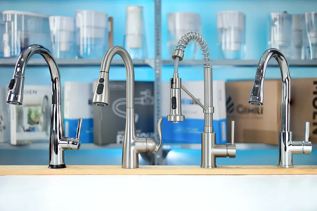 Picks from Moen, Delta Faucet, Wewe, and Kraus prepared for our best kitchen faucet review.