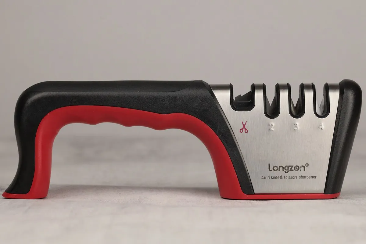 Longzon 4-stage Manual Knife Sharpener Review