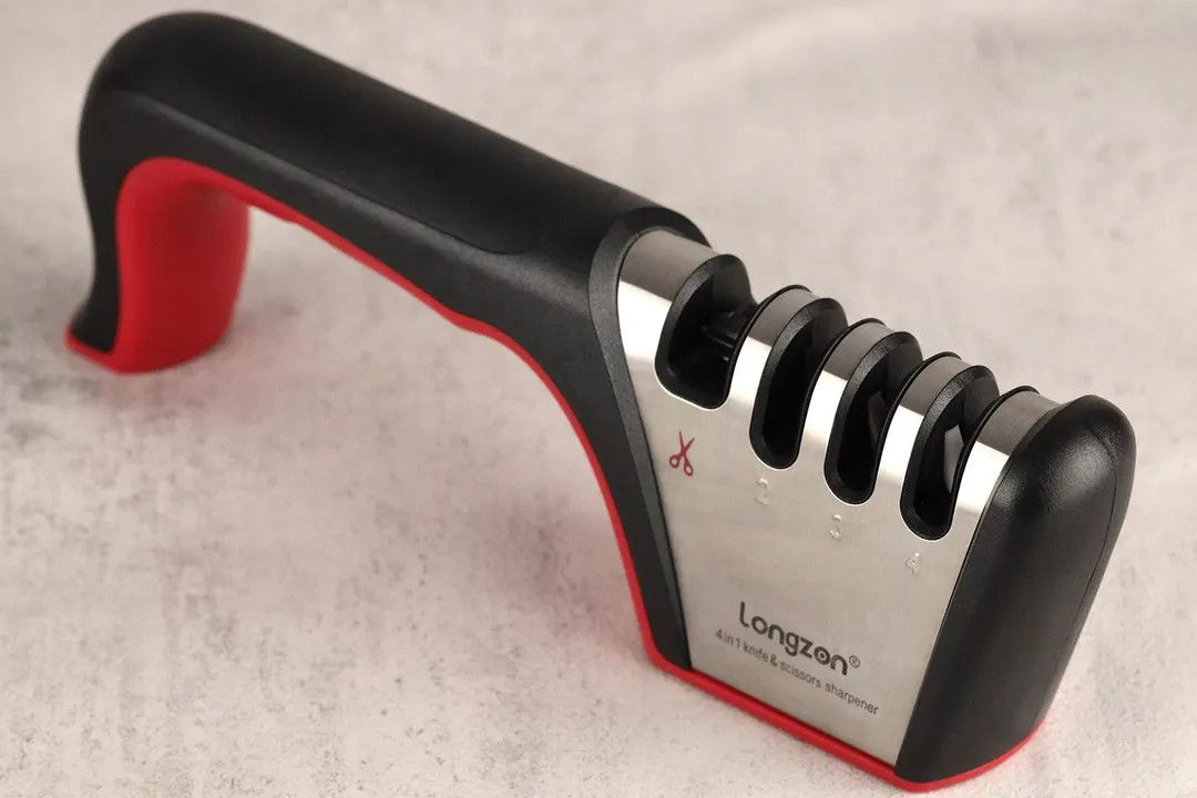 Knife Sharpener Longzon Scissors Kitchen 4 in 1