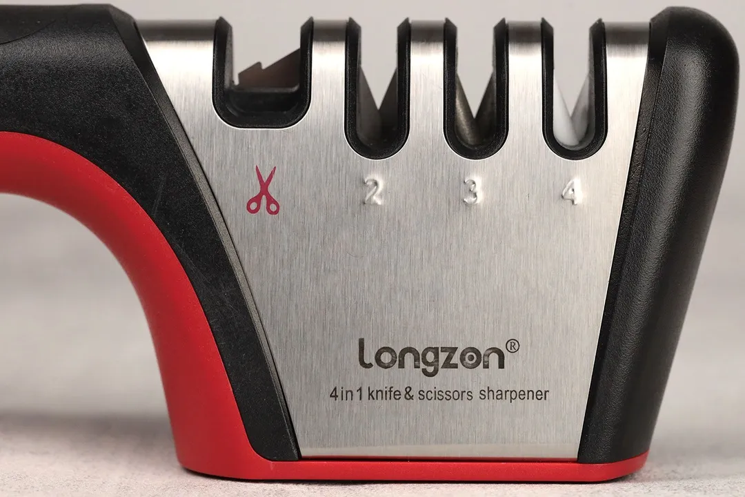 Get Your Knives Out and Sharpen Them for 34% Off With the Longzon 4-in-1  Knife Sharpener