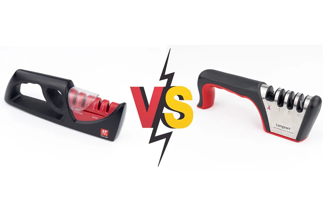 Zwilling 4-Stage vs. Longzon 4-Stage Manual Sharpener: Great Build Quality, Mediocre Capacity
