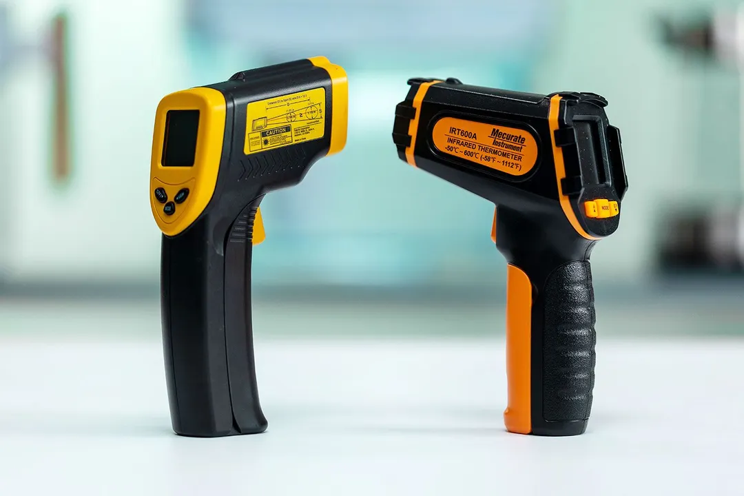 Etekcity Lasergrip 1080 vs. Mecurate IRT600A Digital Infrared Thermometer