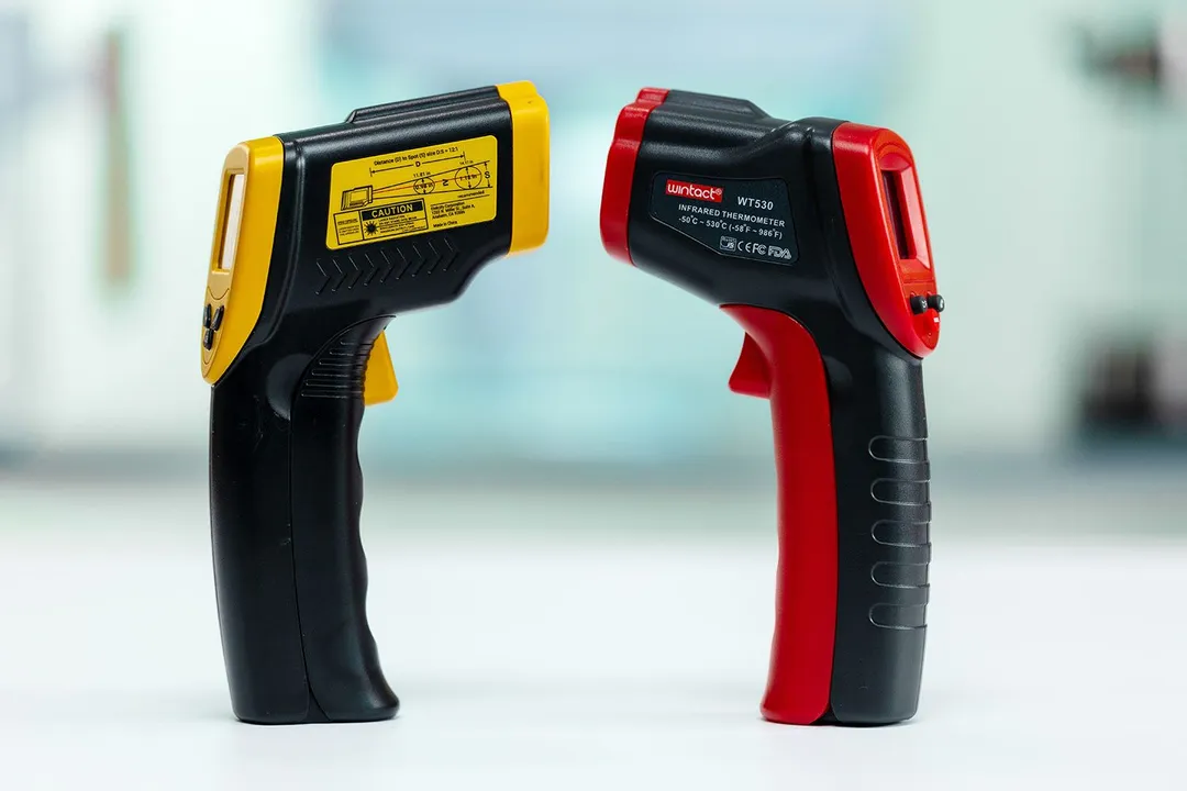 Etekcity Lasergrip 1080 vs Wintact WT530 Infrared Thermometer