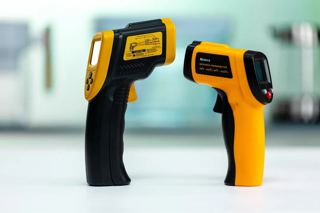 Etekcity Lasergrip 800 vs Helect Infrared Thermometer