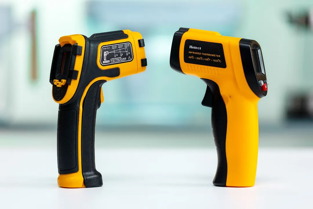 SOVARCATE HS960D Manual vs. Helect Infrared Thermometer Gun