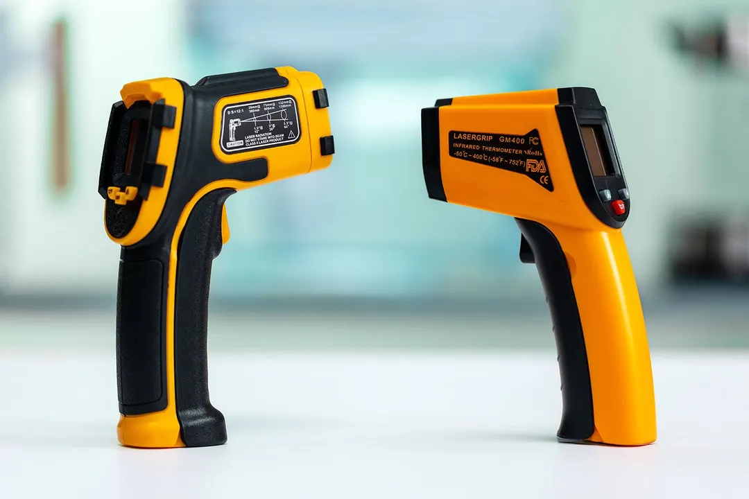 SOVARCATE HS960D Manual vs Lasergrip GM400 Infrared Thermometer