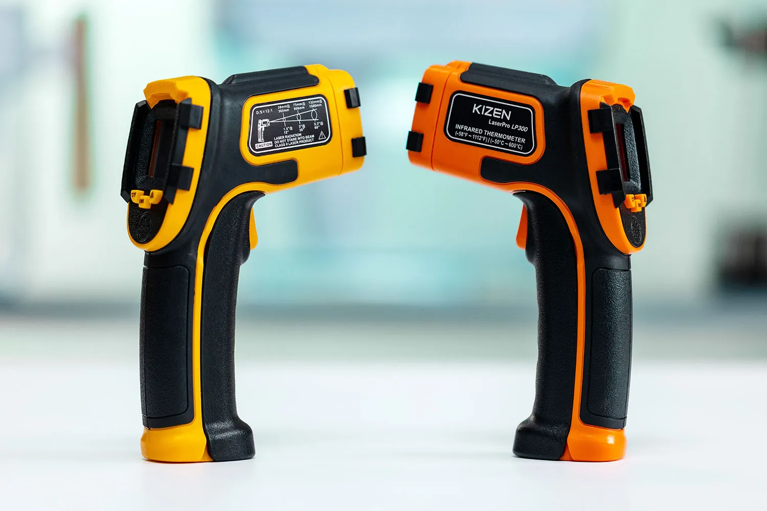 Kizen LaserPro LP300 vs Klein Tools IR1 Infrared Thermometer: Side-by-Side  Comparison