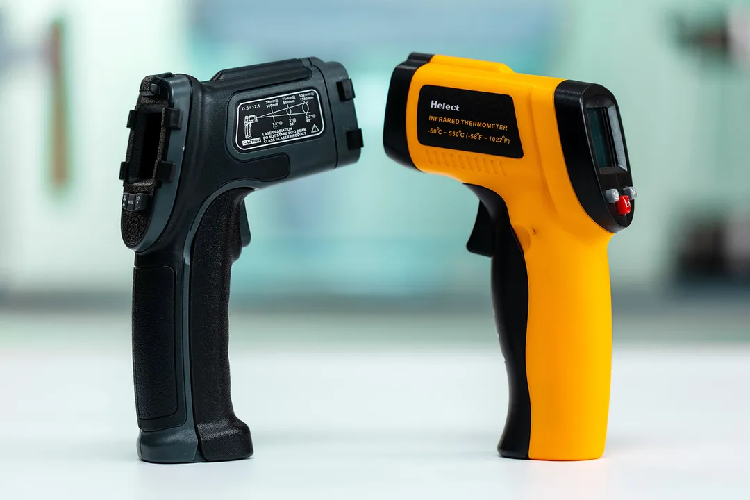 SOVARCATE HS980E Digital vs Helect Infrared Thermometer Gun
