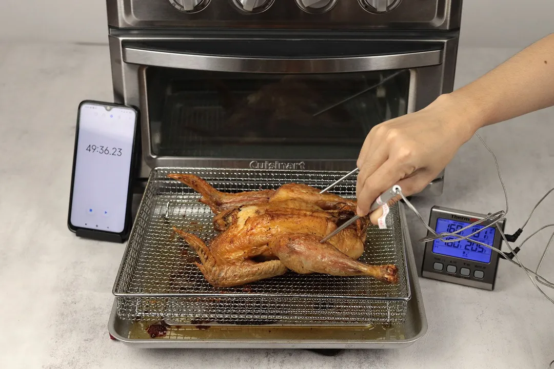 Whole Toaster Oven Chicken Test