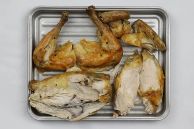 Toshiba Toaster Oven AC25CEW Whole Roasted Chicken 3