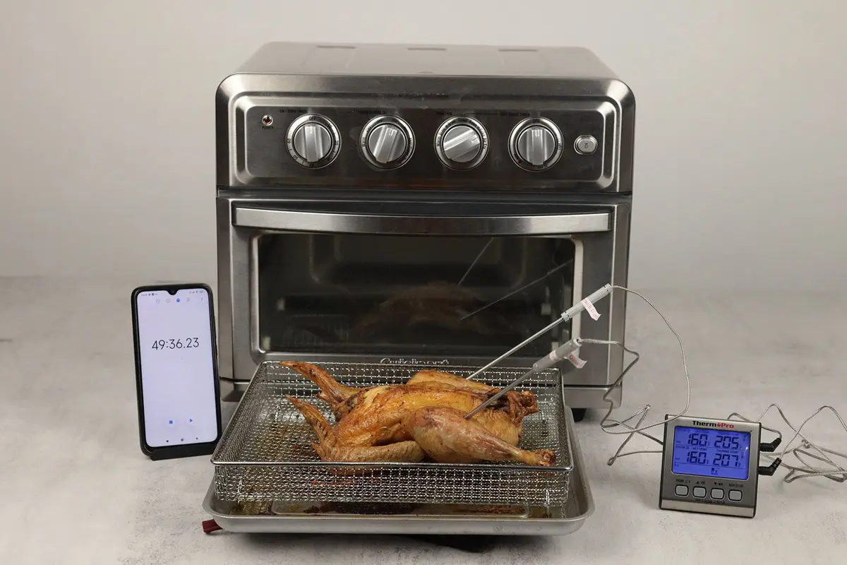 How We Test Roasting a Whole Chicken Doneness