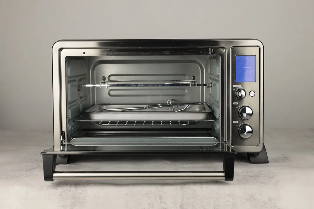 Toshiba Digital Convection Toaster Oven 6 Slice 1500 Watts Stainless Steel