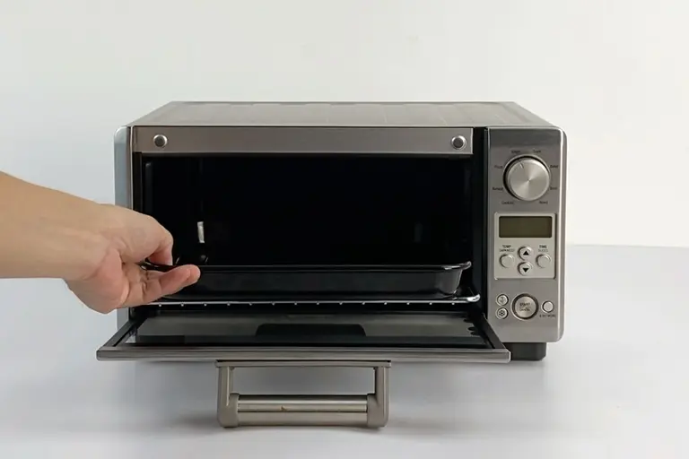 Breville Mini Smart Oven B0v450xl/ Stainless Steel digital Toaster Tested  Works