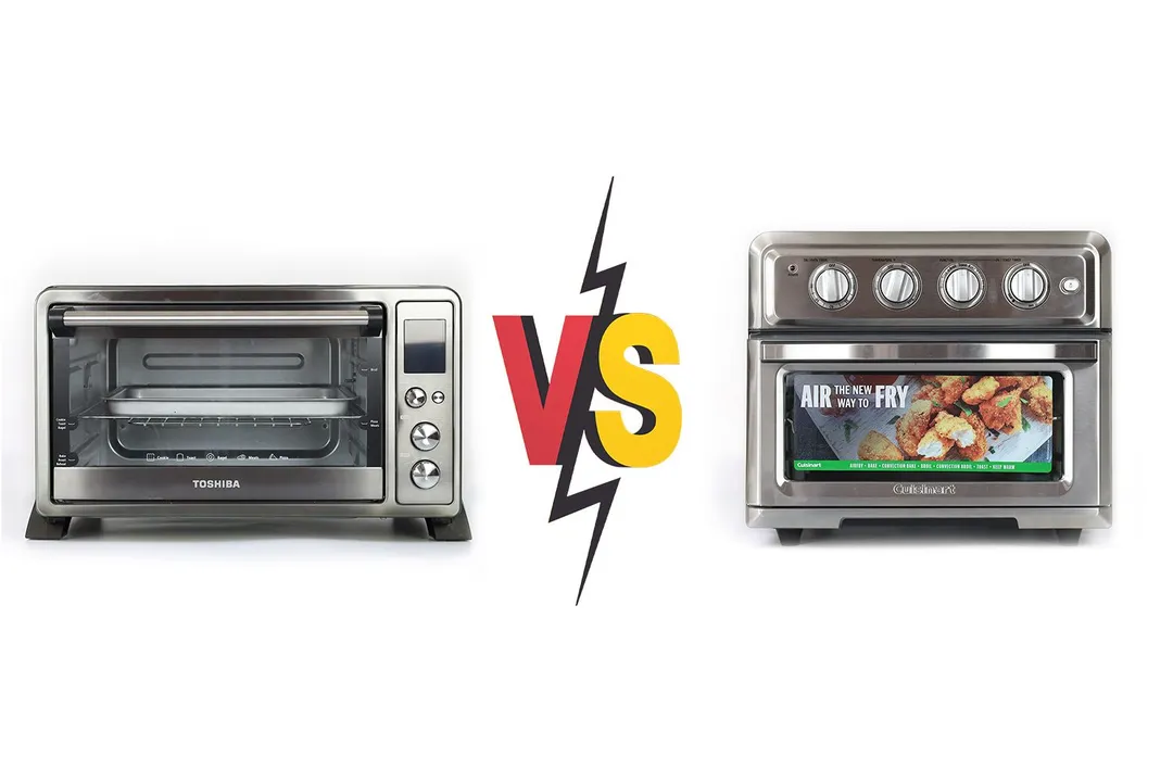 Toshiba AC25CEW-BS vs Cuisinart TOA-60 Toaster Oven