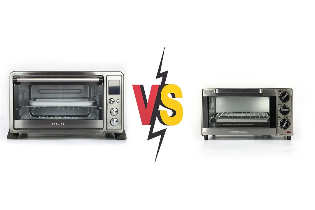 Hamilton Beach 31401 Countertop vs Toshiba AC25CEW-BS Toaster Oven