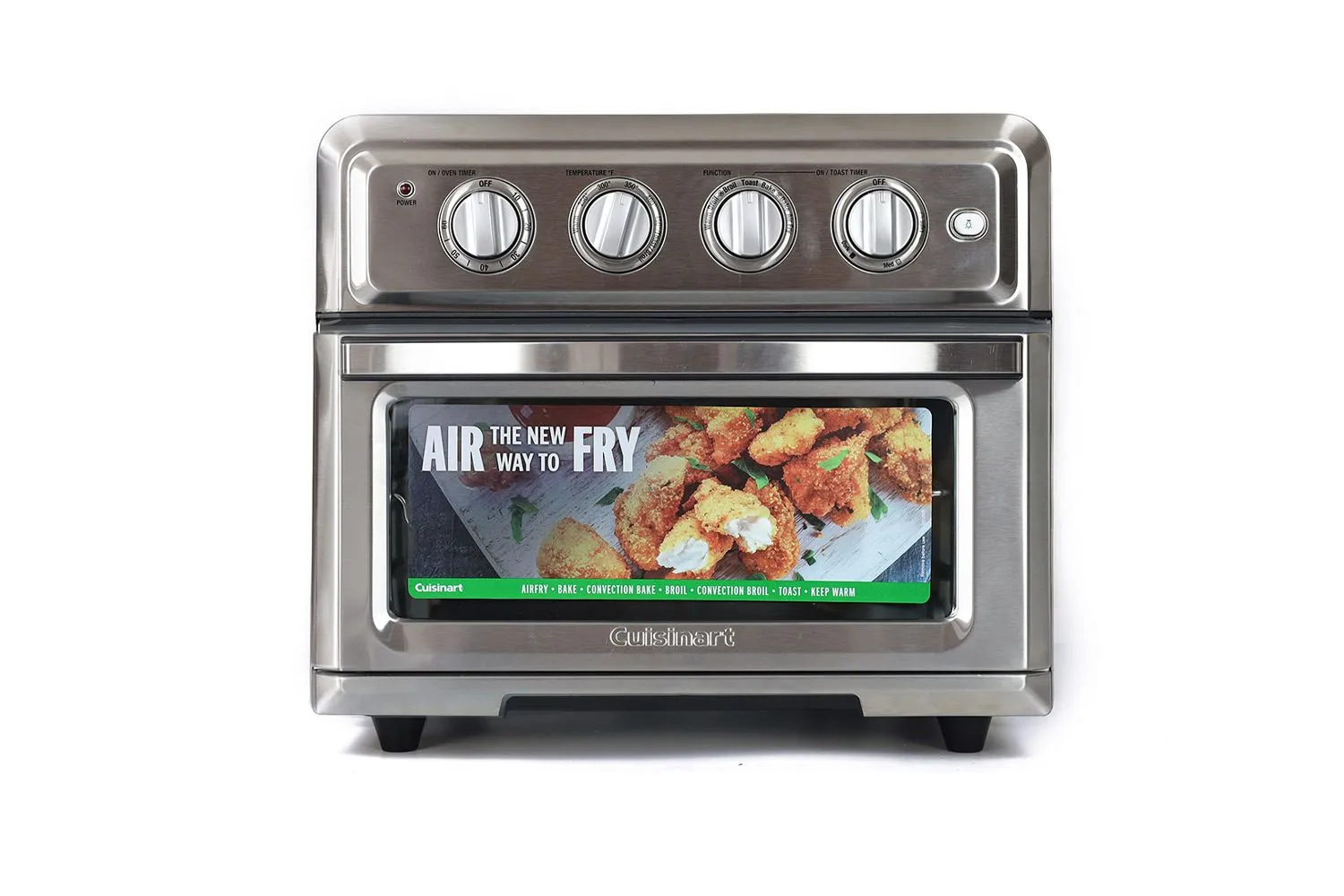 Cuisinart TOA-60 vs Toshiba AC25CEW-BS Toaster Oven: Definitive Best or  Best Value