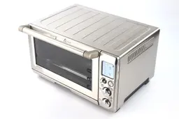 The top, front, and right sides of the Breville BOV845BSSUSC Smart Oven Pro Convection Toaster Oven on a white background.