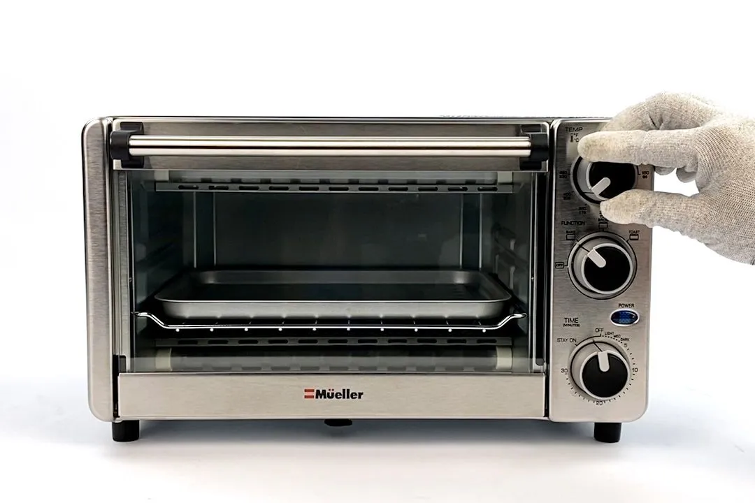 Mueller UltraTemp Toaster Oven 1100 Watts Ultra Compact Model MT-175 Austria
