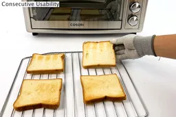 Cosori Air Fryer Toaster Oven Toast test
