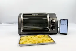 Hamilton Beach Easy Reach 4 Slices Toaster Oven Baked French Fries Test