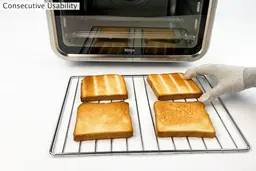 Ninja Foodi XL Pro Air Toaster Oven Toast Test