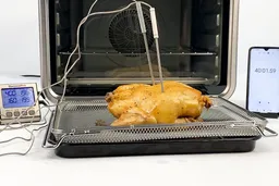 Ninja Foodi XL Pro Air Toaster Oven Whole Roasted Chicken Test