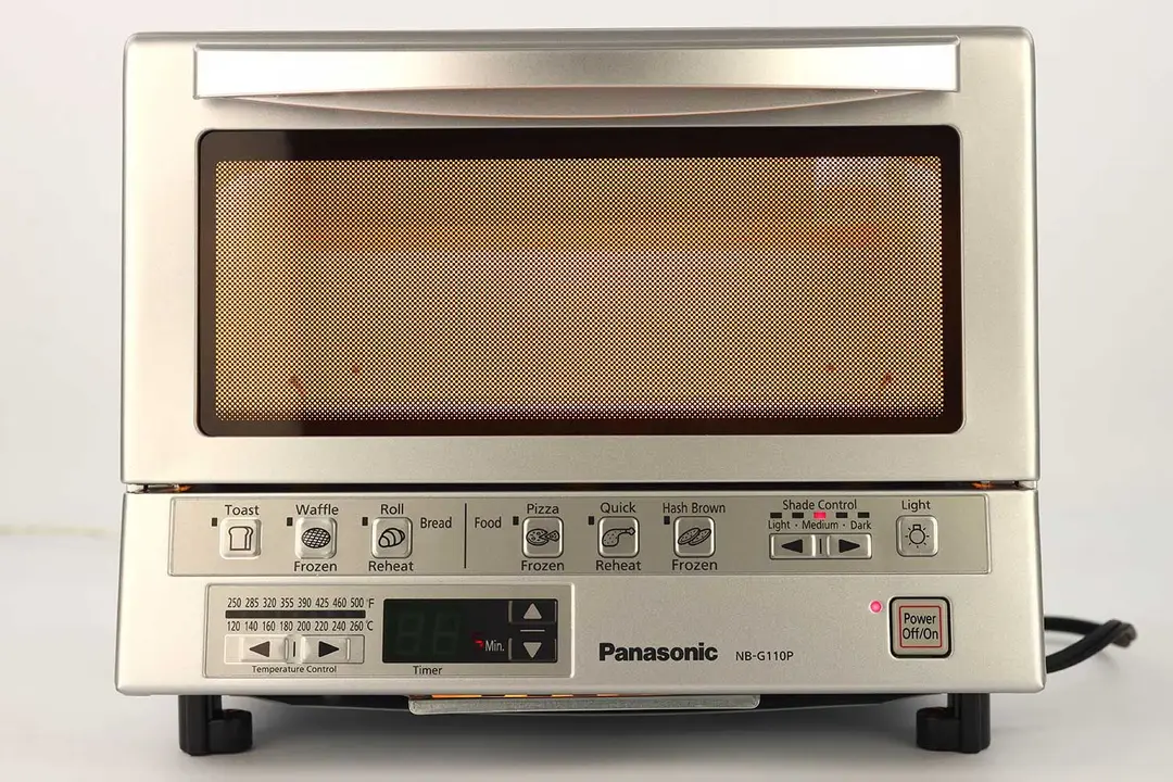 Panasonic FlashXpress Digital Small Toaster Oven Control Panel