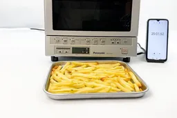 Panasonic FlashXpress Digital Small Toaster Oven Baked French Fries Test