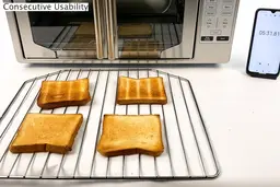 Oster French Door Toaster Oven Toast Test