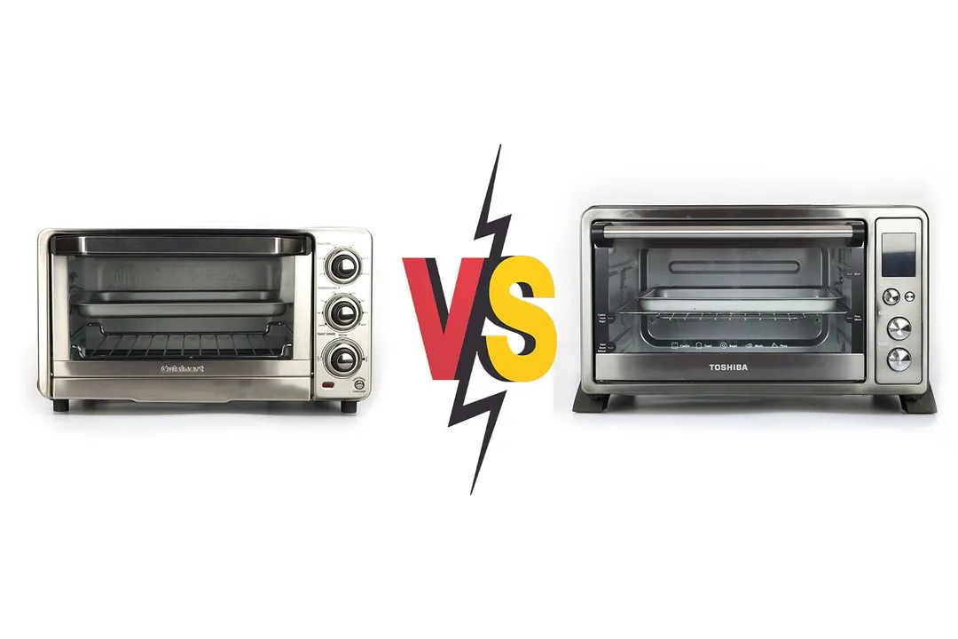 Cuisinart TOB-40N vs Toshiba AC25CEW-BS Toaster Oven